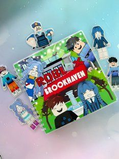Книжка на липучках &laquo;Roblox Brookhaven&raquo; 21&times;21 LN-0246 фото