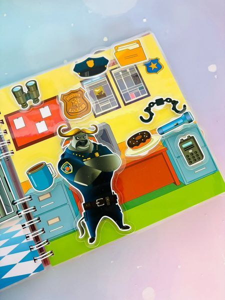 Книжка на липучках &laquo;Зоомісто&raquo; 21&times;21 LN-0253 фото