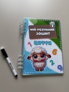Мій розумний зошит. Цифри &mdash; 18 сторінок LN-0305 фото