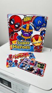 Альбом на липучках &laquo;Super Heroes&raquo; 21&times;21 LN-0275 фото