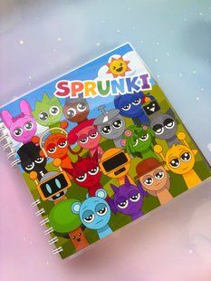 Бокс &laquo;Спрункі&raquo; 21&times;21 &mdash; книжка на липучках + подарунки LN-0243 фото